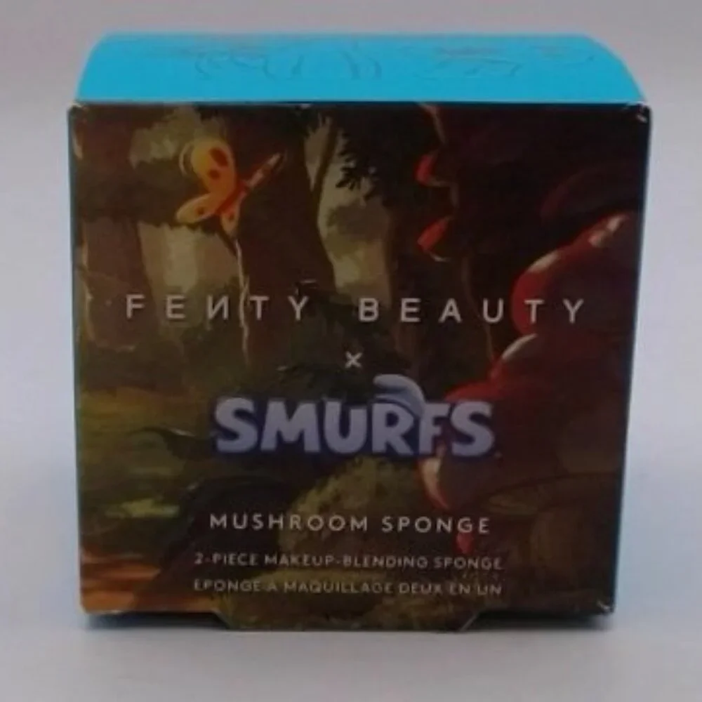 Fenty‎ Beauty x Smurfs Mushroom Makeup Blending Sponge Set BNIB